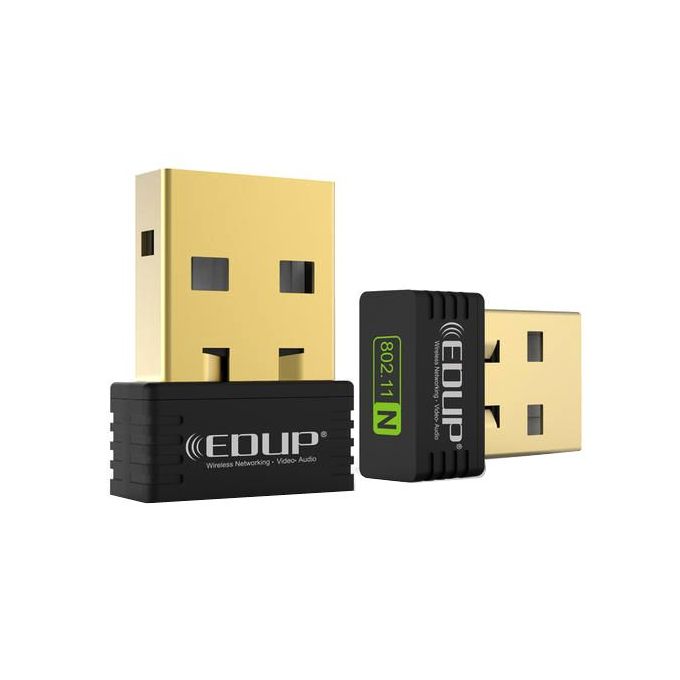 Edup Cle USB Wifi Sans Fil Adaptateur Wifi Récepteur Ethernet Carte Pour PC  Ordinateur – transmission 2,4 G jusqu'à 150 Mbps - Triangle Informatique