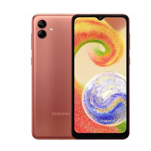 Samsung Galaxy A04 - 6.5" - 4GB RAM + 64GB ROM - 50MP - Copper